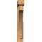 Ekena Millwork Imperial Block Rough Sawn Bracket w/ Offset Brace, Western Red Cedar, 6"W x 32"D x 40"H BKT0604X32X40IMP05RWR - alternate 3
